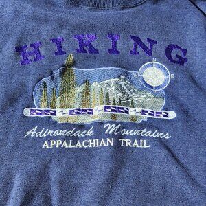 VINTAGE ADIRONDACK MOUNTAINS APPALACHIAN TRAIL Sweater Men's XXL